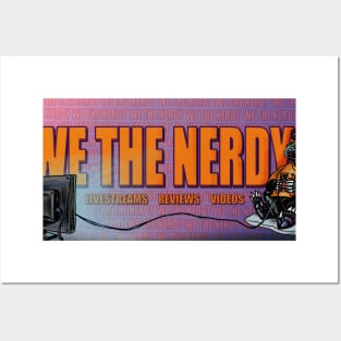 We The Nerdy Banner Posters and Art